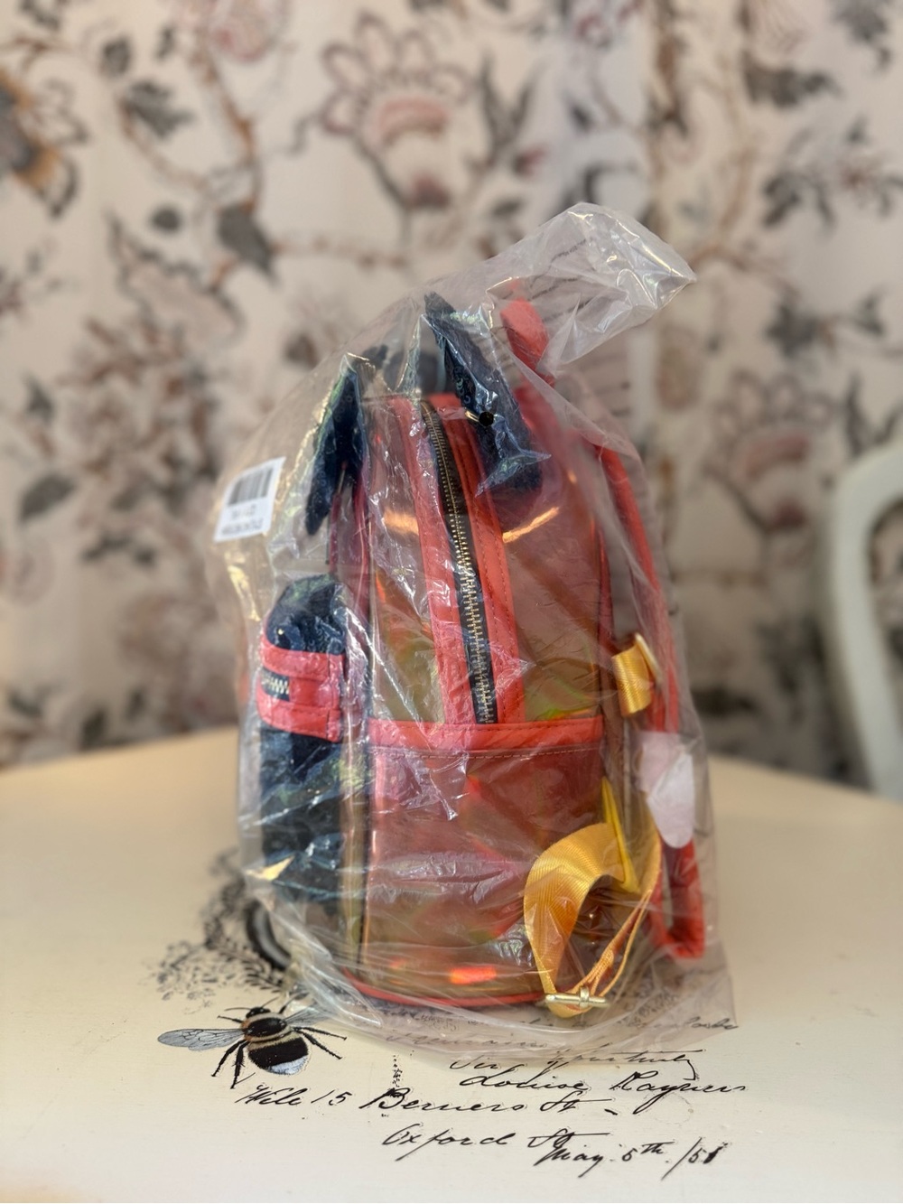 Loungefly Disney Parks Iridescent and black sequins mini backpack - Picture 7 of 7